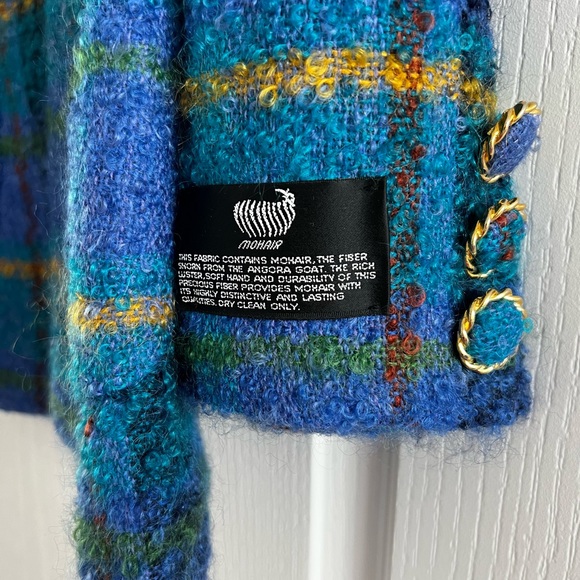 Designer Mark Eisen Tweed blazer - Picture 4 of 7